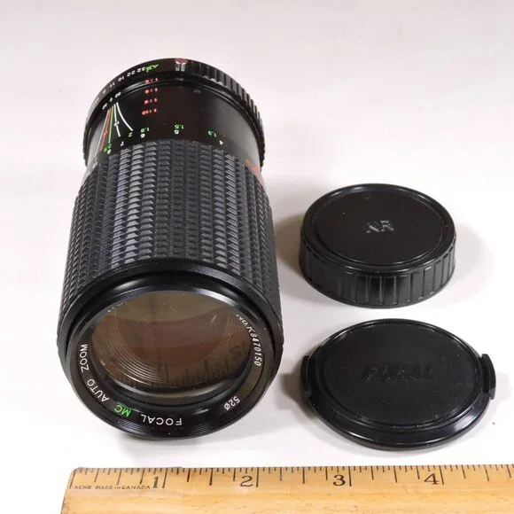 Vintage Focal MC Auto Zoom 1:4.5 f = 80 - 200mm - Picture 9 of 11